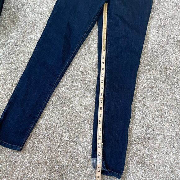 Democracy jeans AB technology slimming dark wash stretch skinny denim SZ 2 - Picture 4 of 8